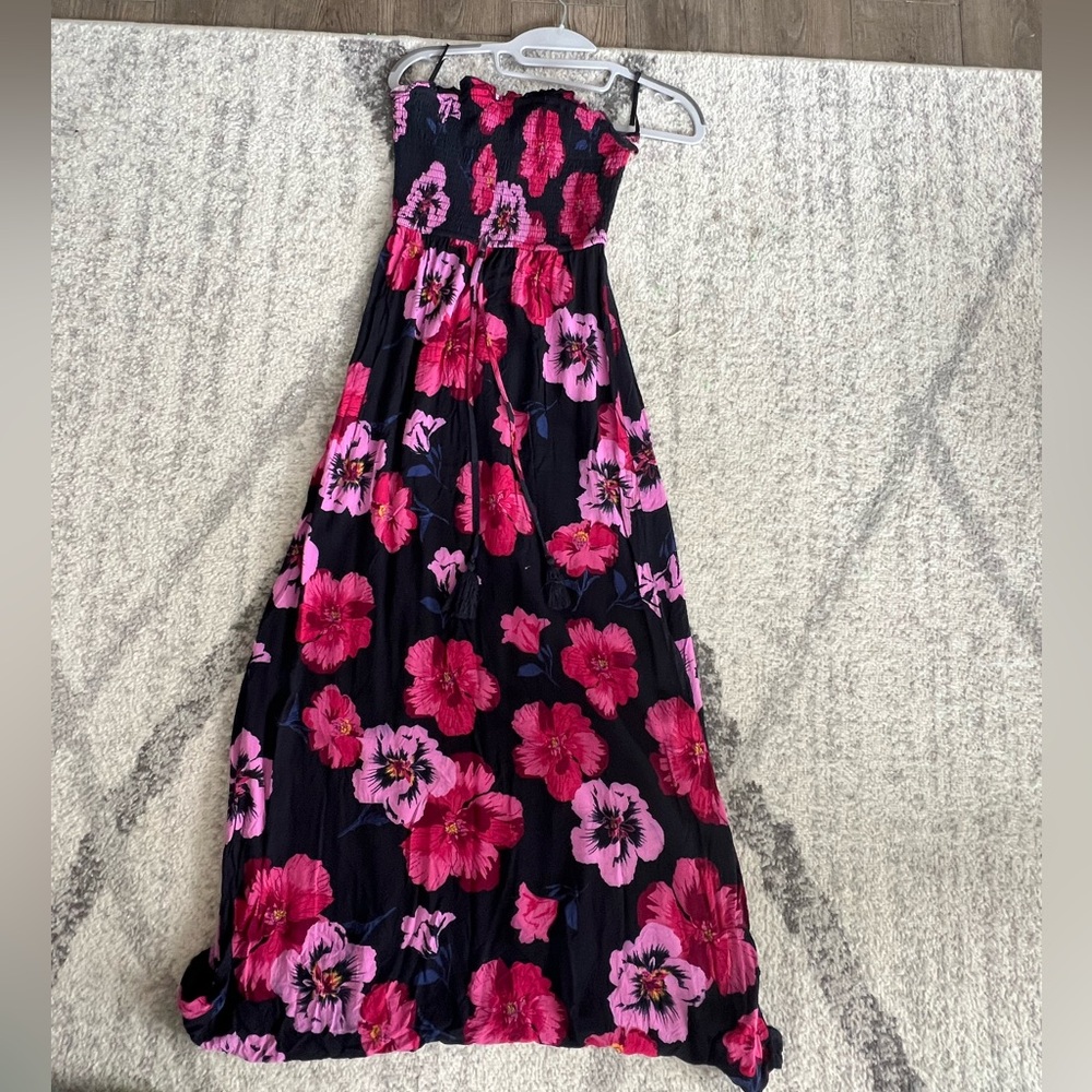 Floral Maxi Dress -XS